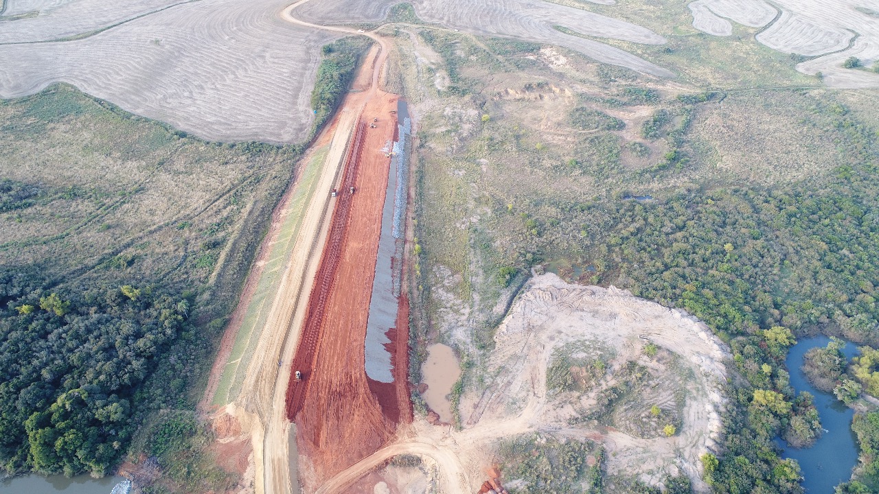 Barragem Jaguari - Aerial